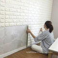 China Wholesale Home Decoration Wall Paper Waterproof Soft Peel and Stick XPE 3D Foam Wallpaper